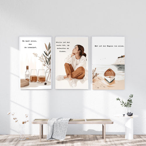 50 Mutmacher Affirmationskarten für Selbstvertrauen, Positivität und Selbstliebe